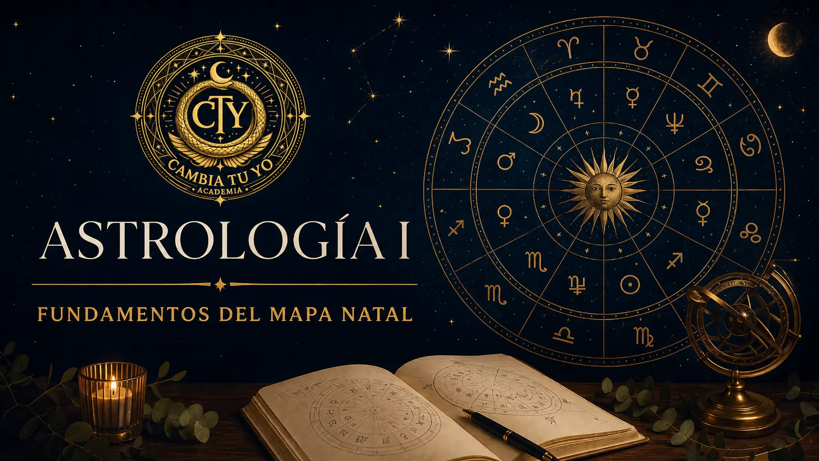 Astrología I · Fundamentos del mapa natal